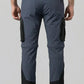 JAG Aerofit Convertible Travel & Hiking Pants | 5 Pocket Design | Stretchable Fabric | Deep Blue | Pants for Trekking