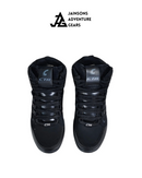 CTR RUB 600 Series High Ankle Hiking & Trekking Shoes | Jet Black | Light Weight  | Unisex | Coasters Trekking Shoes