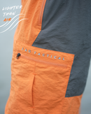 JAG TerraTrek Convertible Limited Edition Trekking Pant | Cosmic Orange | Bottom Zipper | Ultra Light Crush Fabric