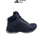 CTR Trek - 2 High Ankle Light Weight Trekking and Hiking Shoes - Blue