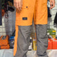 JAG TerraTrek Convertible Limited Edition Trekking Pant | Cosmic Orange | Bottom Zipper | Ultra Light Crush Fabric