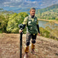 JAG Delta Convertible Trekking & Hiking Pants | Traveller Series | Quick-Dry | Unisex Design | 6 Pockets | Black Olive