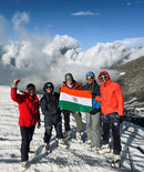 JAG Mt. Kailash Series Trekking & Hiking Pants | Snow Proof | Fleece Inside | Unisex Design | Bonded Fleeced Fabric | Snow Trekking Pants | Triple Layered Fabric