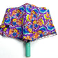 Jainsons Bloom X4 Umbrella | 3 Fold Umbrella | Silver Print | Flora 1