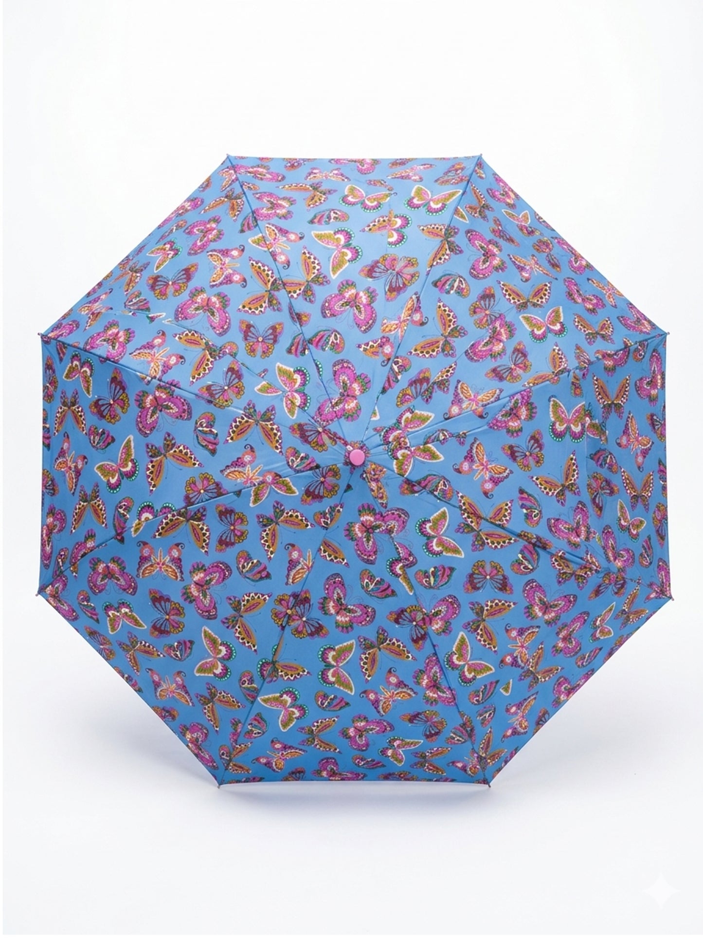 Jainsons Bloom X4 Umbrella | 2 Fold Umbrella | Silver Print | Flora 2