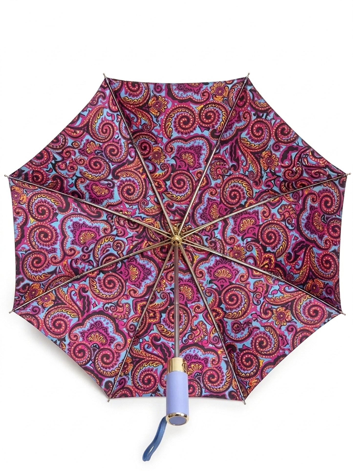 Jainsons Bloom X4 Umbrella | 2 Fold Umbrella | Silver Print | Flora 7