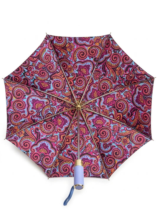 Jainsons Bloom X4 Umbrella | 2 Fold Umbrella | Silver Print | Flora 7