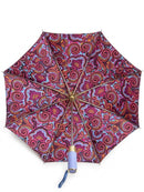 Jainsons Bloom X4 Umbrella | 2 Fold Umbrella | Silver Print | Flora 7