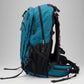 JAG Aranya 45L Alpine Backpack | Air Flow Back Support | Twin Aluminium Rods + Mesh | Glacier Blue