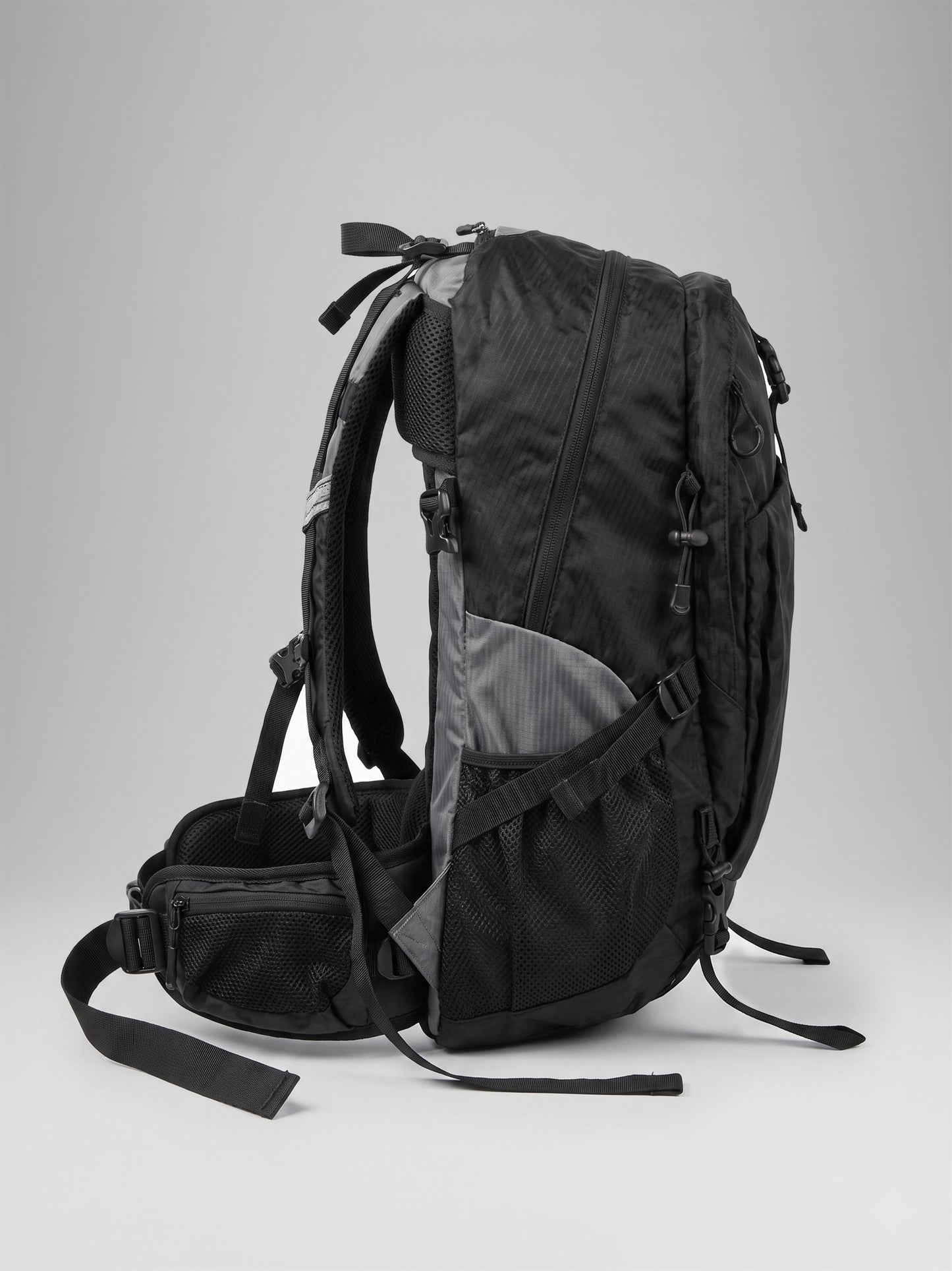 JAG Aranya 45L Alpine Backpack | Air Flow Back Support | Twin Aluminium Rods + Mesh | Granite Peak
