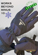 JAG Arctic Pro Snow Gloves | 100% Waterproof | Minus 10 Tested Gloves | Intense Warm Tech