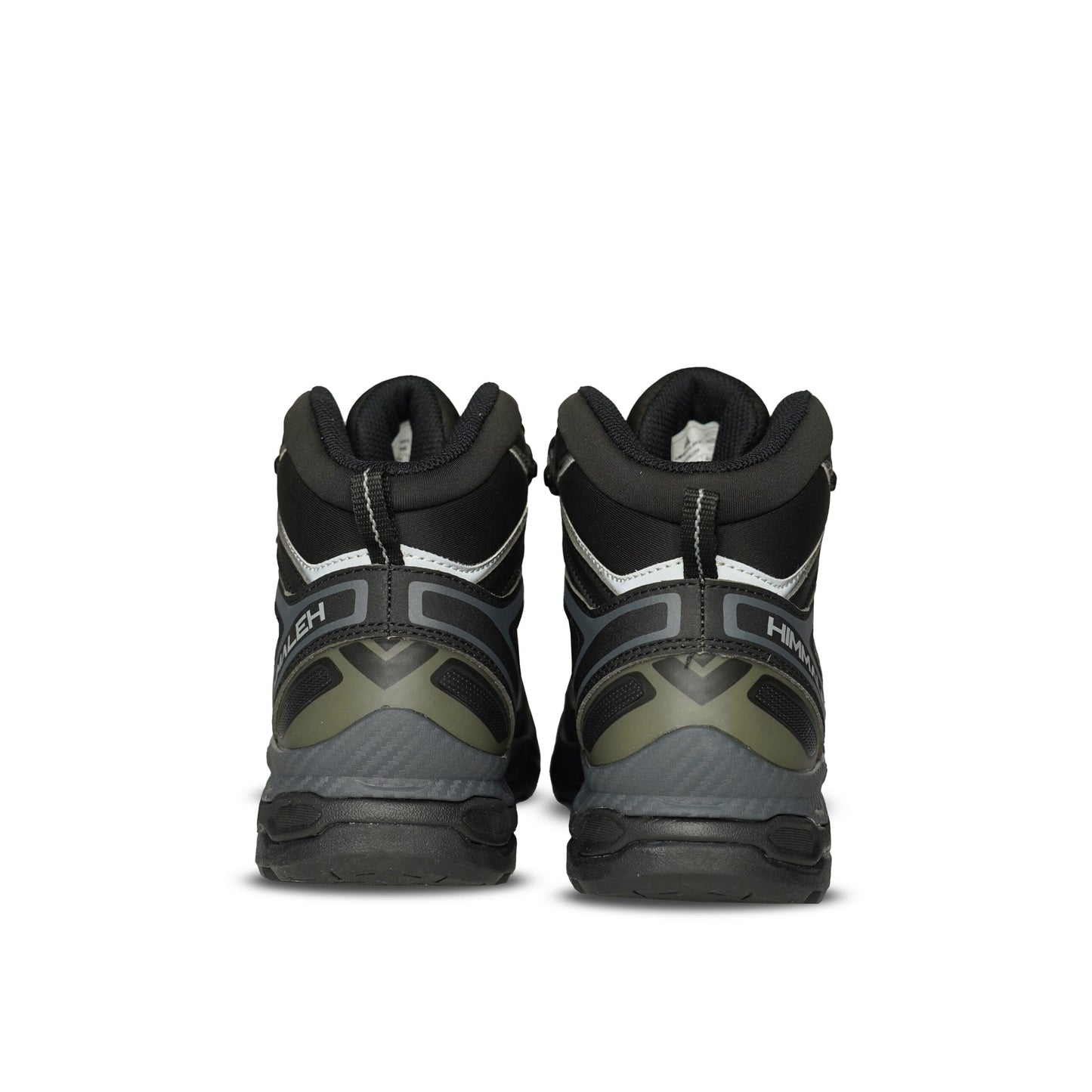 Himmaleh Ranger High Ankle Hiking & Trekking Shoes | Waterproof | Colour: Charcoal | Anti Skid | Vegan