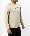 JAG Summit Seeker Series Full Sleeves Tshirt | UPF 50+ Protection | Hiking Tshirt | Trekking Tshirt | Beige