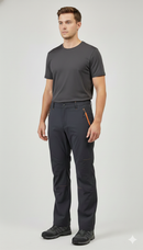 JAG Sprint Hiking & Trekking Pant | Performance Gear | 2 Pockets | Knee Darts | Space Grey