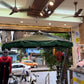 Jainsons Luxury Side Pole Umbrella | Patio Umbrella | Resort Umbrella | Made in भारत
