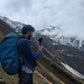 JAG Mt. Kailash Series Trekking & Hiking Pants | Snow Proof | Fleece Inside | Unisex Design | Bonded Fleeced Fabric | Snow Trekking Pants | Triple Layered Fabric | Black Grey