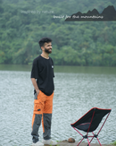 JAG TerraTrek Convertible Limited Edition Trekking Pant | Cosmic Orange | Bottom Zipper | Ultra Light Crush Fabric