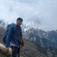 JAG Mt. Kailash Series Trekking & Hiking Pants | Snow Proof | Fleece Inside | Unisex Design | Bonded Fleeced Fabric | Snow Trekking Pants | Triple Layered Fabric | Black Grey