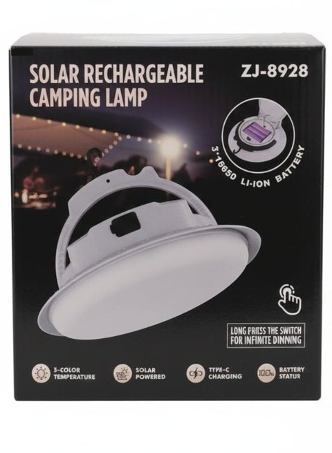 JAG | Solar Rechargeable Camping Lamp Lantern
