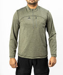 JAG Summit Seeker Series Full Sleeves Tshirt | UPF 50+ Protection | Hiking Tshirt | Trekking Tshirt | Deep Olive