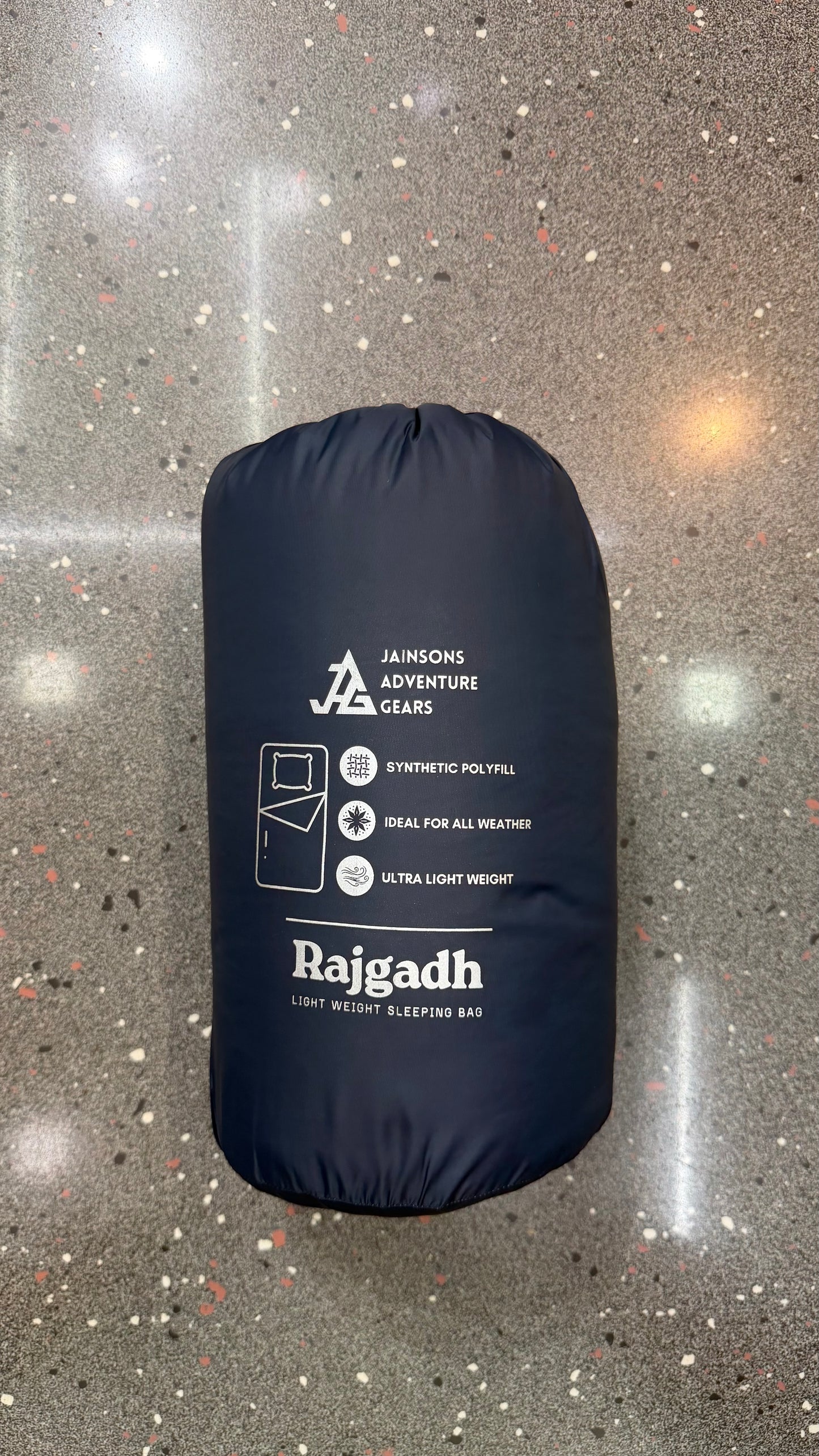 JAG Rajgadh Series Light Weight Sleeping Bag | Fully Openable | Synthetic Polyfill