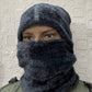 JAG Winter Cap & Neck Warmer Combo Set | Fur Inside | Reversible Design