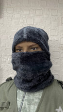 JAG Winter Cap & Neck Warmer Combo Set | Fur Inside | Reversible Design