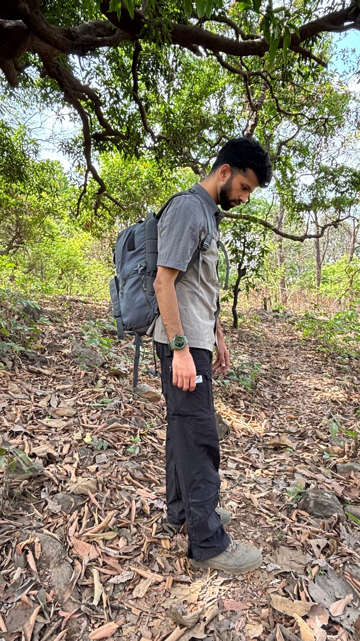 JAG Summit Seeker Hiking, Trekking & Travel Shirt | Ultra Light Parachute Fabric | Half Sleeves | Quick Dry | Mountains