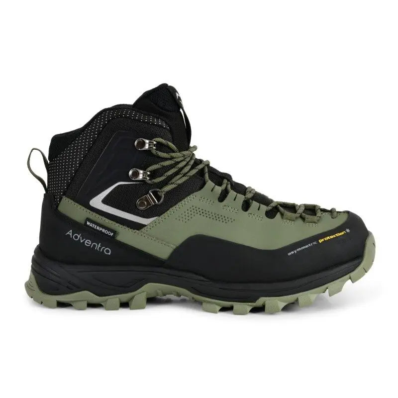 JAG Adventra Warm and Waterproof Hiking Boots - ET1101 Mountain Shoes | 3M Insulation | Hiking & Trekking | Uniform Green
