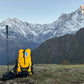 JAG Aranya 54L Backpack | Air Flow Back Support | Twin Aluminium Rods + Mesh | Alpine Sunset