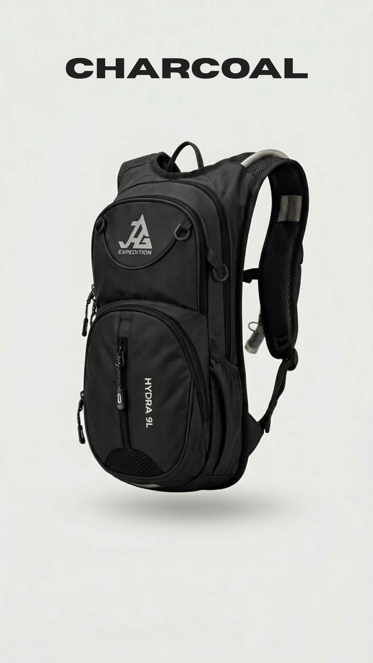 JAG Hydra 9L Hydration Bag and Backpack for Trail Running and Cycling | 9 Litres (Without Bladder)