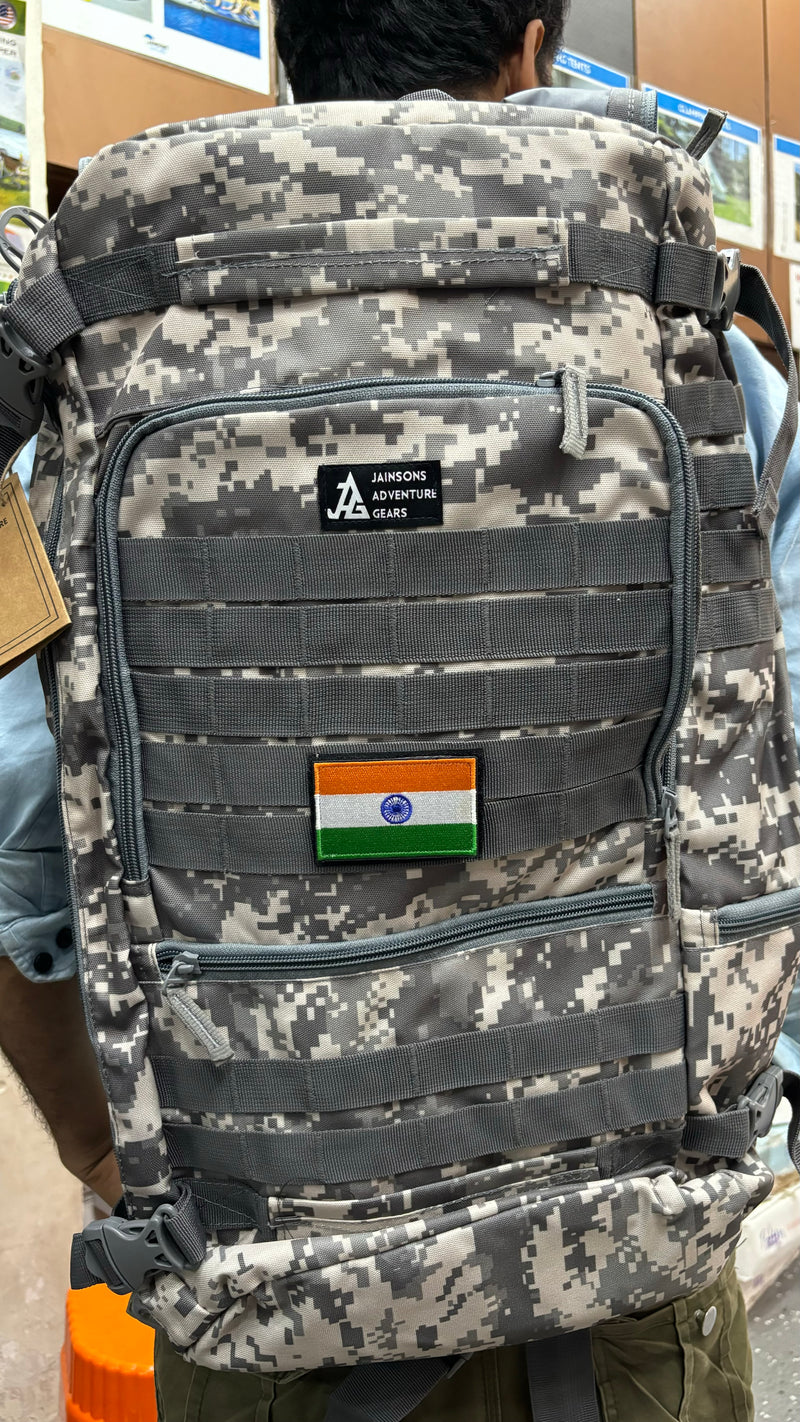 JAG Indian Flag Velcro Patch | 2.5” X 1.5” | Premium Quality