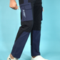 JAG Aerofit Convertible Travel & Hiking Pants | 5 Pocket Design | Stretchable Fabric | Deep Blue | Pants for Trekking