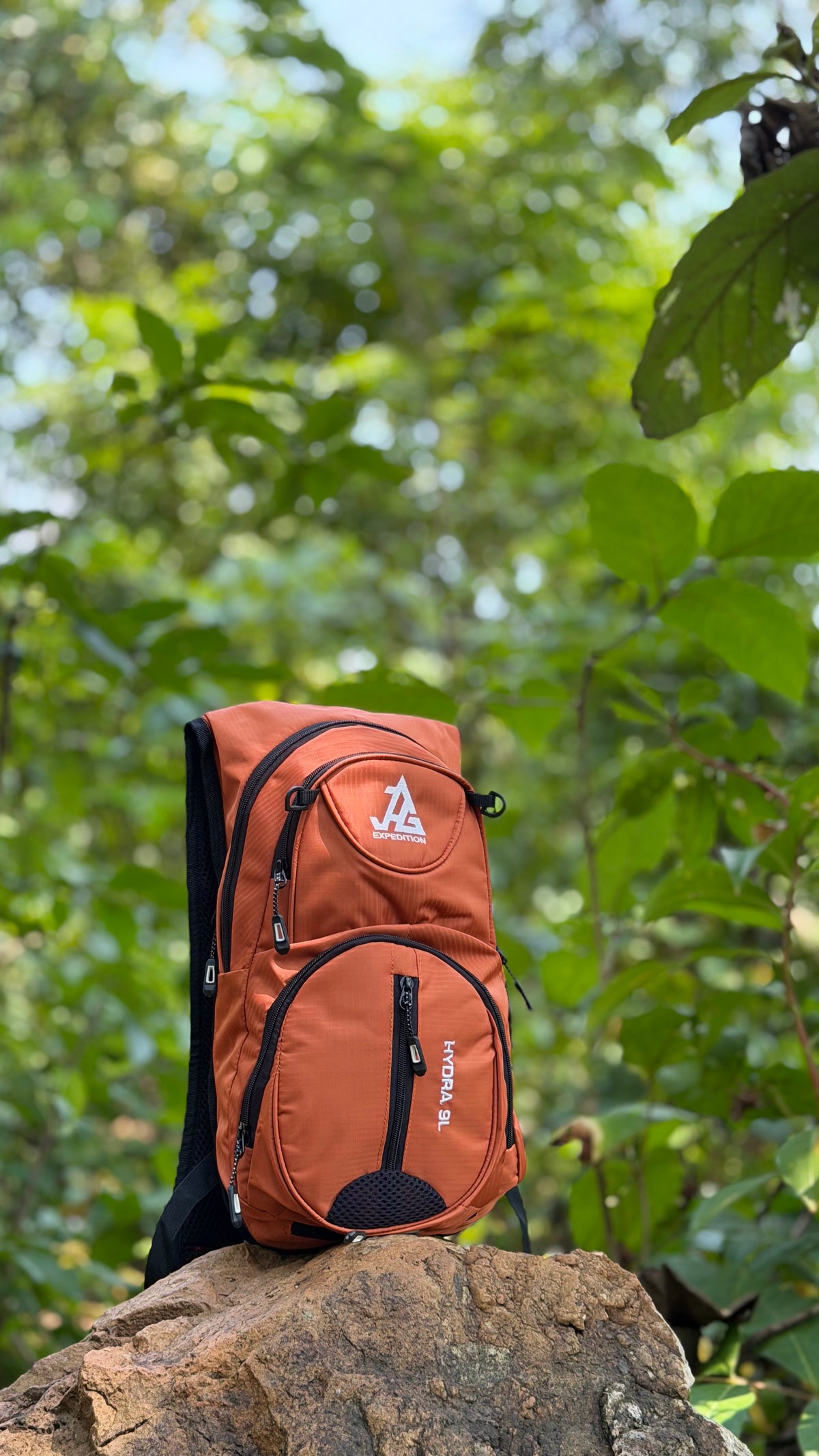 JAG Hydra 9L Hydration Bag and Backpack for Trail Running and Cycling | 9 Litres (Without Bladder)