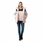 JAG Polar Pro Double Jacket | Fleece Jacket with Windcheater | All Weather | 3 in 1 | Pink