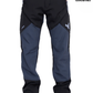 JAG Mt. Kailash Series Trekking & Hiking Pants | Snow Proof | Fleece Inside | Unisex Design | Bonded Fleeced Fabric | Snow Trekking Pants | Triple Layered Fabric | Black Grey