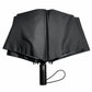 Jainsons Supermatic X8 Umbrella | Automatic Open Automatic Close | Solid Black | Jumbo Size | 3 Fold Umbrella