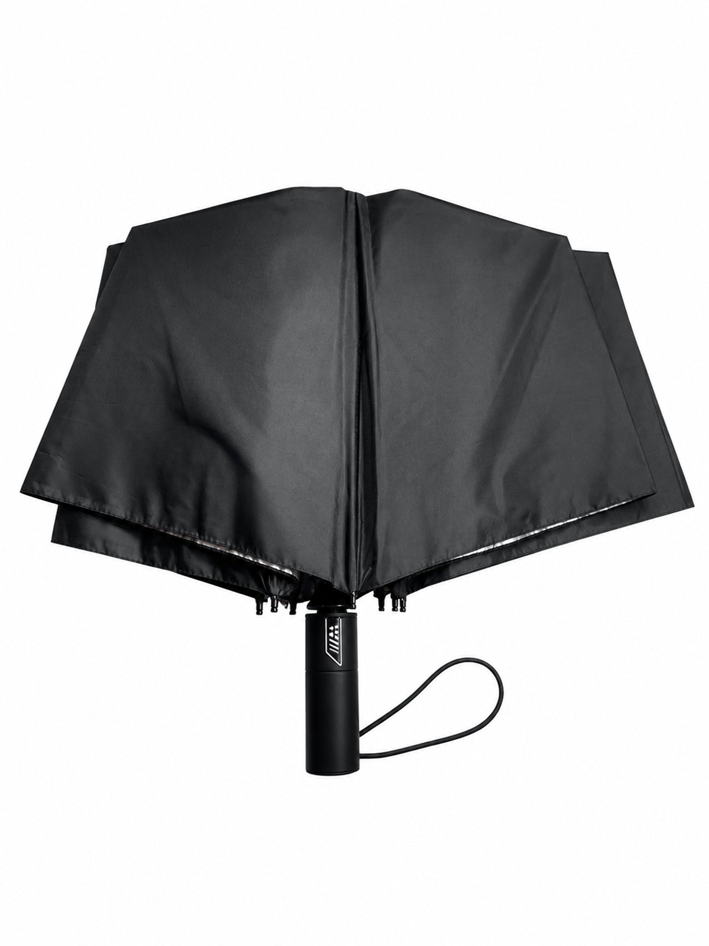 Jainsons Supermatic X8 Umbrella | Automatic Open Automatic Close | Solid Black | Jumbo Size | 3 Fold Umbrella