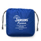 Jainsons Premium Women's Long Raincoat | Blue | Waterproof Hooded Rainwear with Belt & Carry Pouch