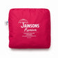 Jainsons Premium Women's Long Raincoat | Pink | Waterproof Hooded Rainwear with Belt & Carry Pouch