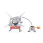 Square Camping Gas Stove with Pipe | Extra Safety – Portable Outdoor Cooking Stove for Hiking, Trekking & Camping