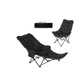 FOLDABLE CAMPING CHAIR WITH LEG EXTENSION