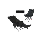 FOLDABLE CAMPING CHAIR WITH LEG EXTENSION