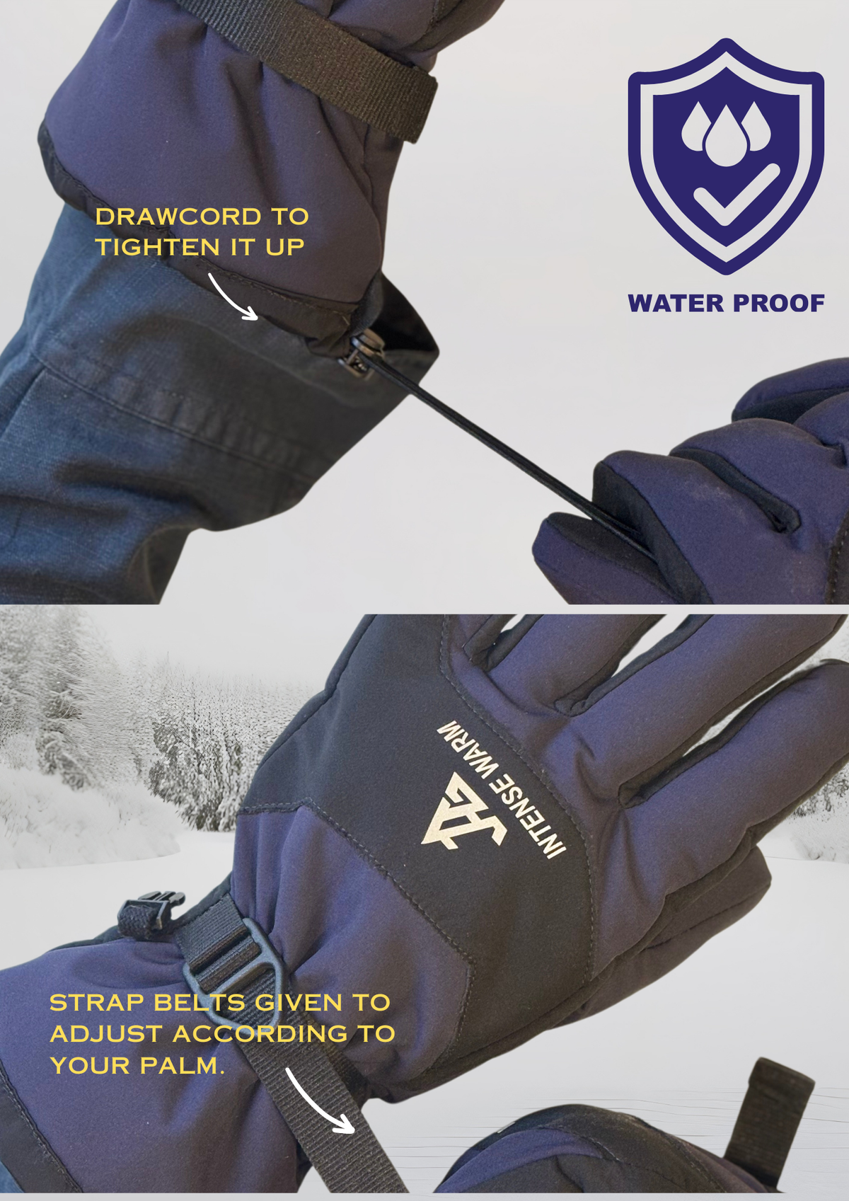 JAG Arctic Pro Snow Gloves | 100% Waterproof | Minus 10 Tested Gloves