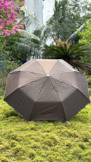 Jainsons YD Piping 3 Fold Umbrella | Nylon Fabric | Unisex Design | Army Green