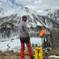 JAG Aranya 45L Alpine Backpack | Air Flow Back Support | Twin Aluminium Rods + Mesh | Solar Flare