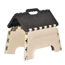 Small Folding Step Stool | Foldable Stool for Adults & Kids | Portable Plastic Non-Slip Lightweight Space Saving Easy Folding Stools for Kitchen/Bathroom/Bedroom/Office