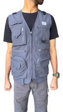 Himalayan Leopard Kaziranga Series Multi-Pocket Jacket | Safari Jacket | 9 Pockets | Unisex | Travellers Jacket