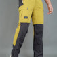 JAG TerraTrek Convertible Trekking Pant | Mustard Charcoal Combination | Bottom Zipper | Ultra Light Crush Fabric