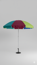 Outdoor Garden Umbrella | Polyester 190T Fabric | Garden Umbrella | Outdoor Umbrella | 6/7/8 Feet Diameter